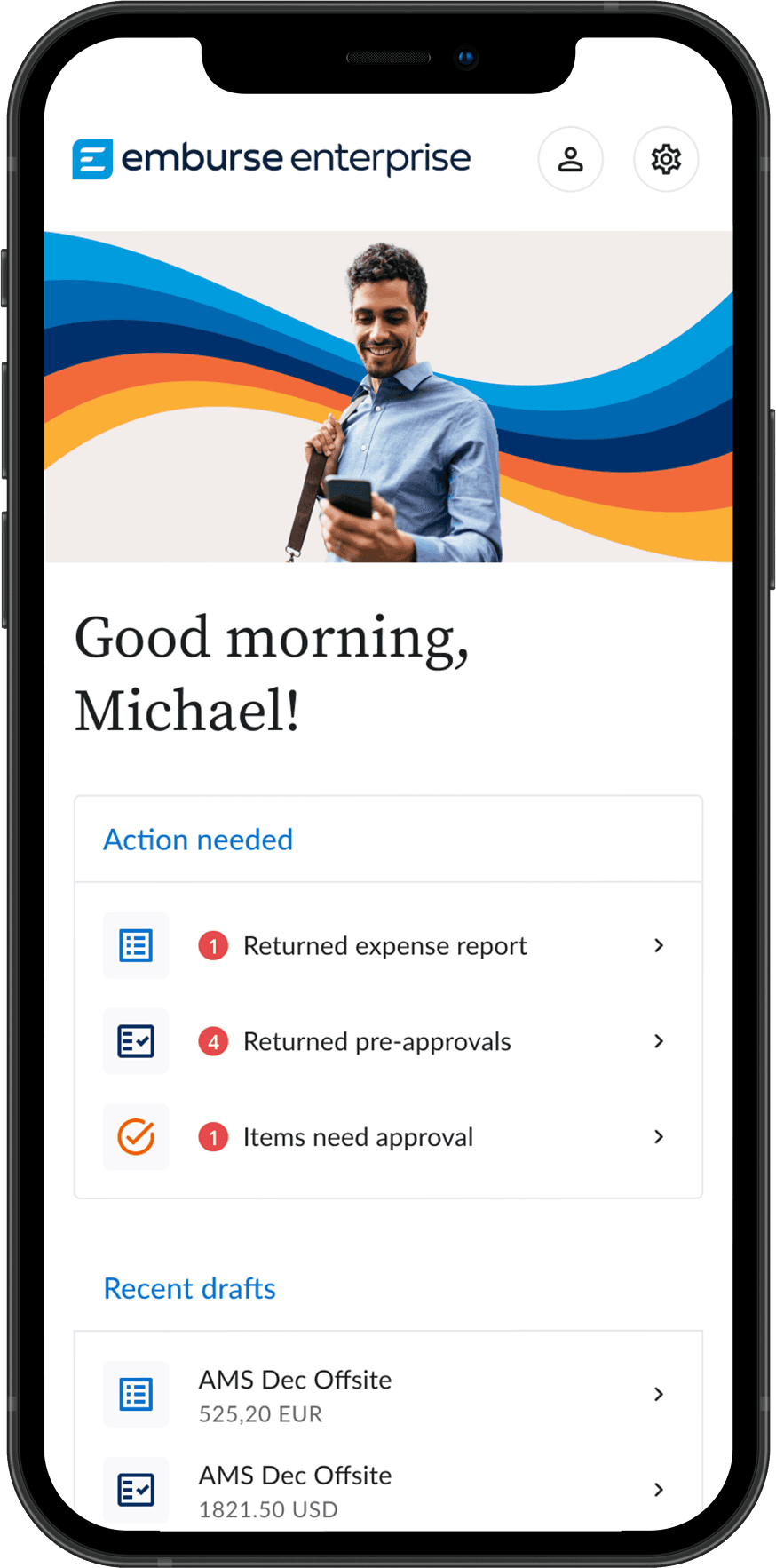 Emburse Enterprise Mobile App