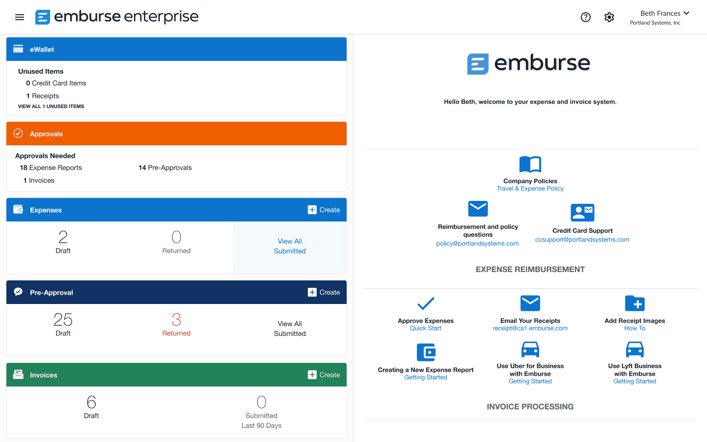 Enterprise expense management