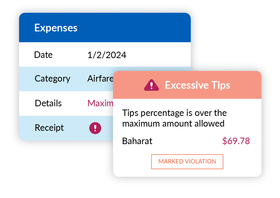 Expense policies
